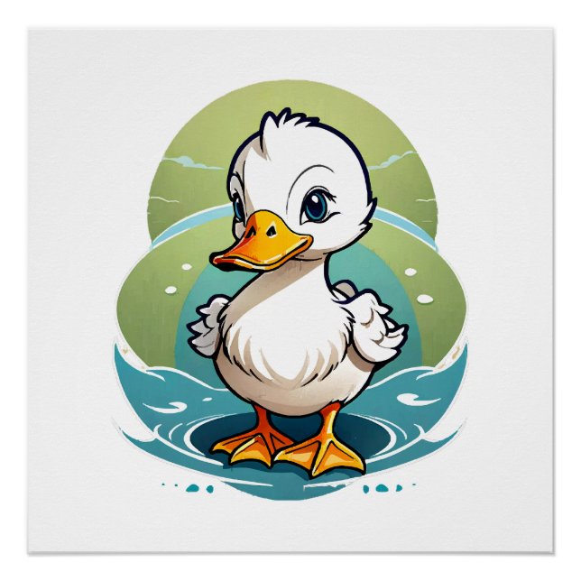 Póster pato-blanco (Anverso)