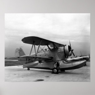 Póster Pato de Grumman J2F-3