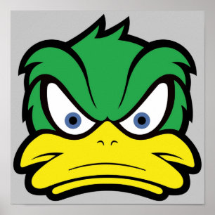 Póster Pato enojado