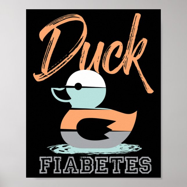 Póster Pato Fiabetes  (Frente)