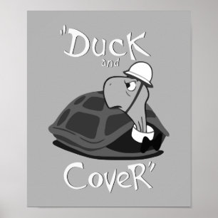 Póster Pato y cubierta - Viejo ataque nuclear