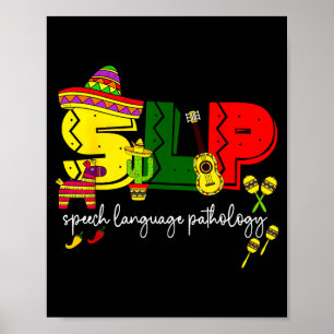 Póster Patología del habla y del lenguaje Slp discurso ci