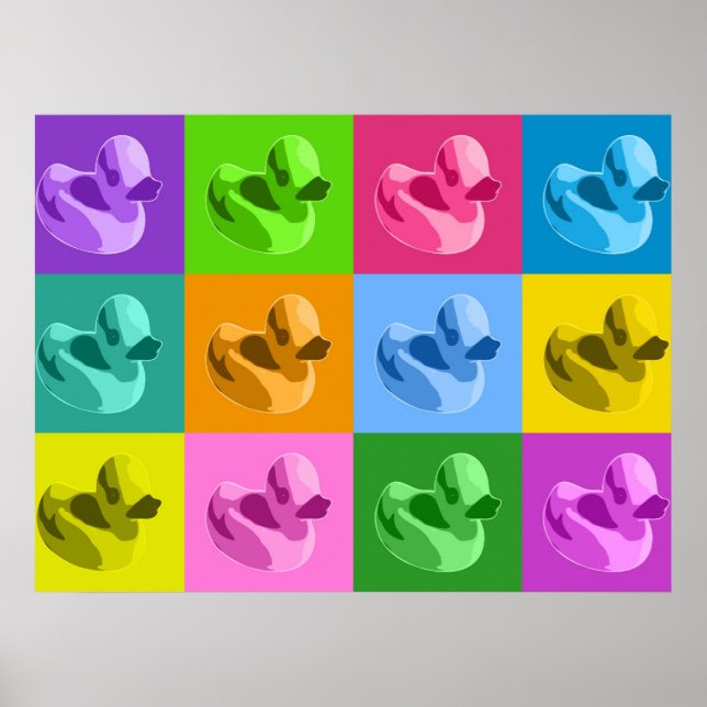 Póster Patos de goma (Frente)