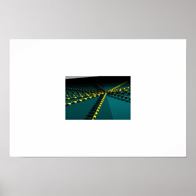 Póster patos en fila (Frente)