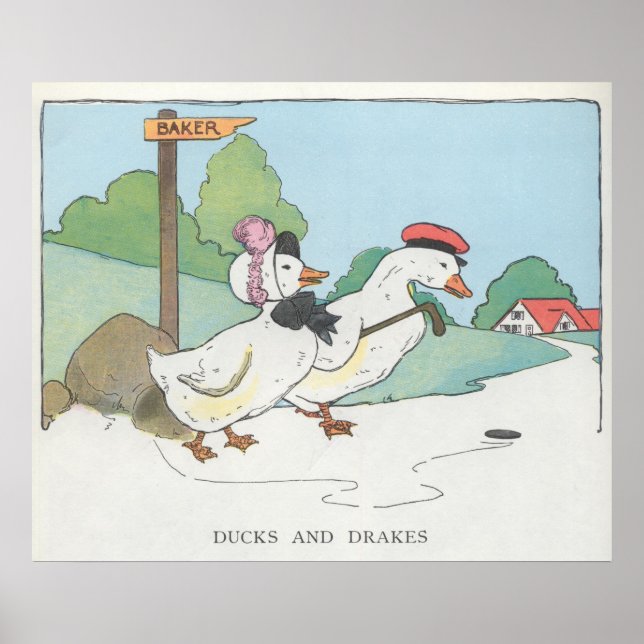 Póster Patos y Drakes (Frente)