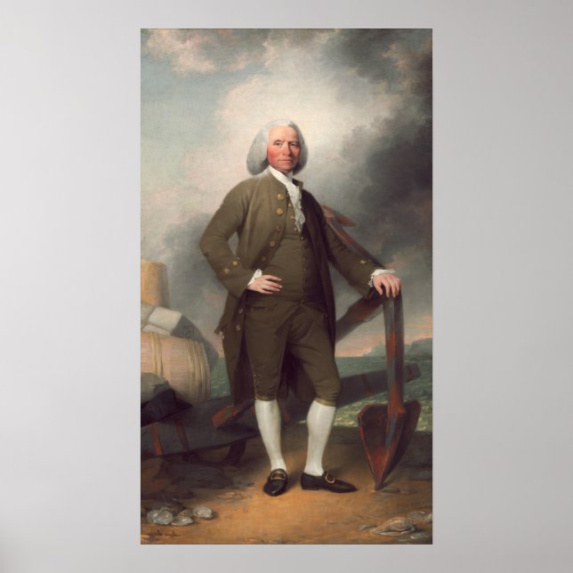 Póster Patrick Tracy - Poster Bella Artes de John Trumbul (Frente)