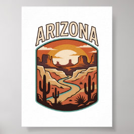 Póster Patrimonio del Cañón de Arizona