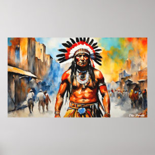 PÓSTER PATRIMONIO NATIVO MONTH-WARRIORS 19F