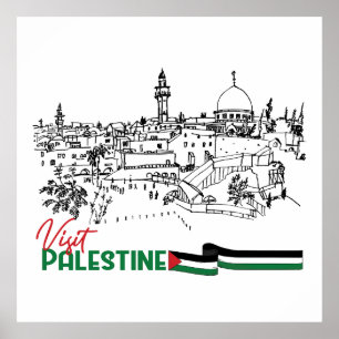 Póster Patrimonio y esperanza palestinos