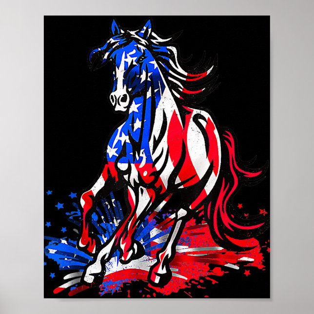 Póster Patriótico del Día de la Independencia de la Bande (Frente)