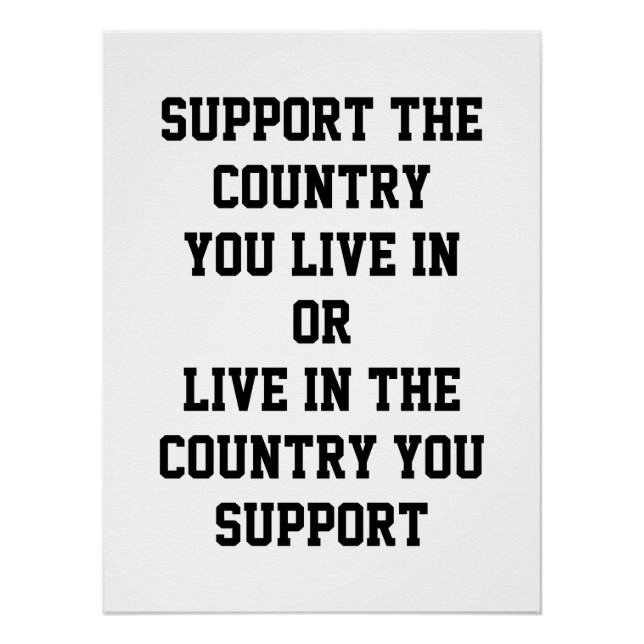 Póster patriotismo (Anverso)