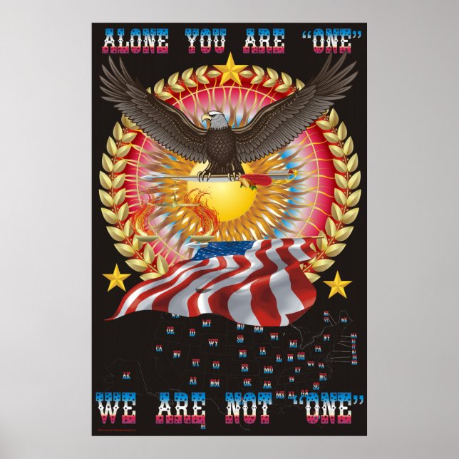 Póster Patriotismo o Veterano Elige un Ver Comentarios de (Frente)