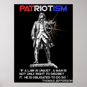 Póster Patriotismo real