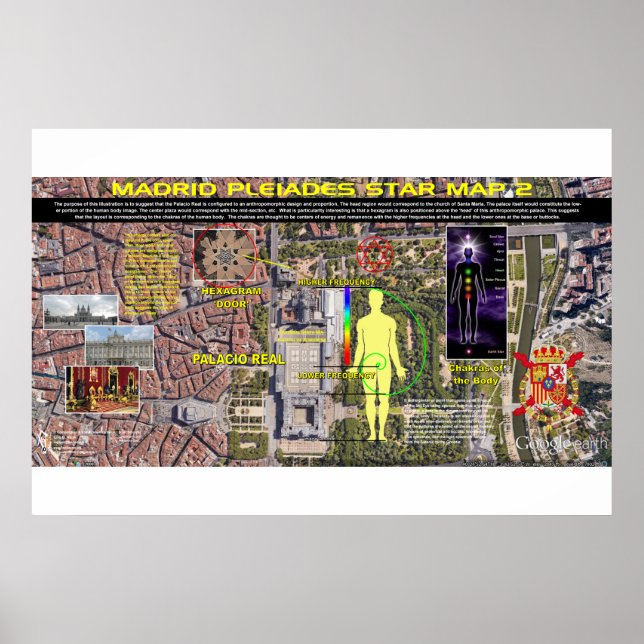 Póster Patrón 2 de Pléyades de Madrid (Frente)