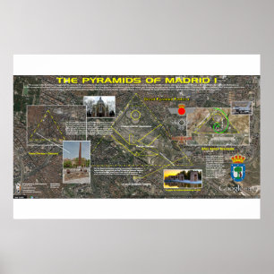 Póster Patrón 3 de Pléyades de Madrid