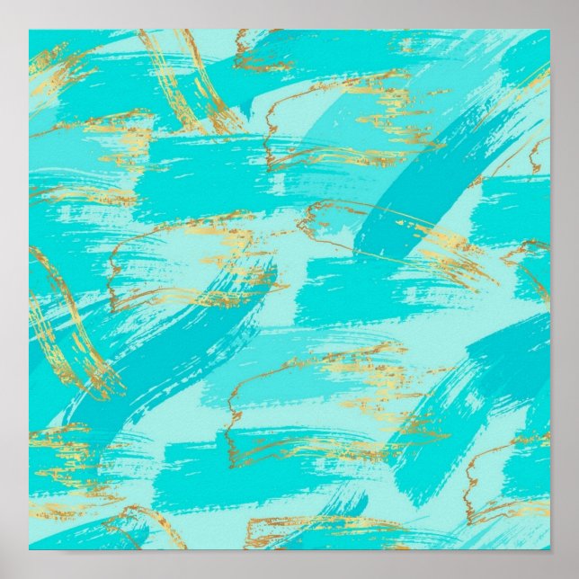 Póster Patrón abstracto (Frente)