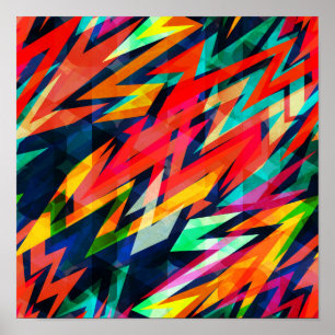 Póster Patrón abstracto