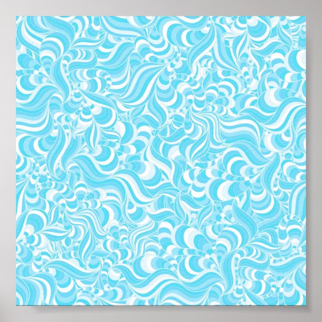 Póster Patrón abstracto (Frente)