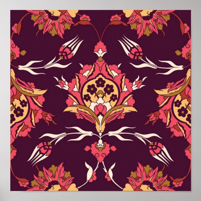 Póster Patrón abstracto (Frente)