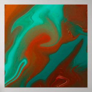 Póster patrón abstracto.