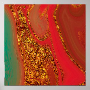 Póster patrón abstracto.