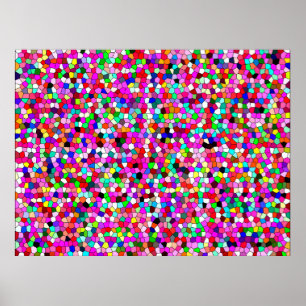 Póster patrón abstracto, fondo de pantalla de mosaico de 