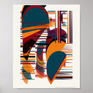 Póster Patrón Bauhaus de Mecánica Cuántica