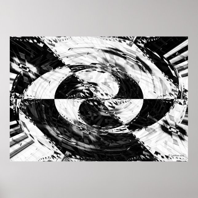 Póster Patrón circular 1 (Frente)