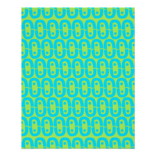 Póster patrón colorido moderno