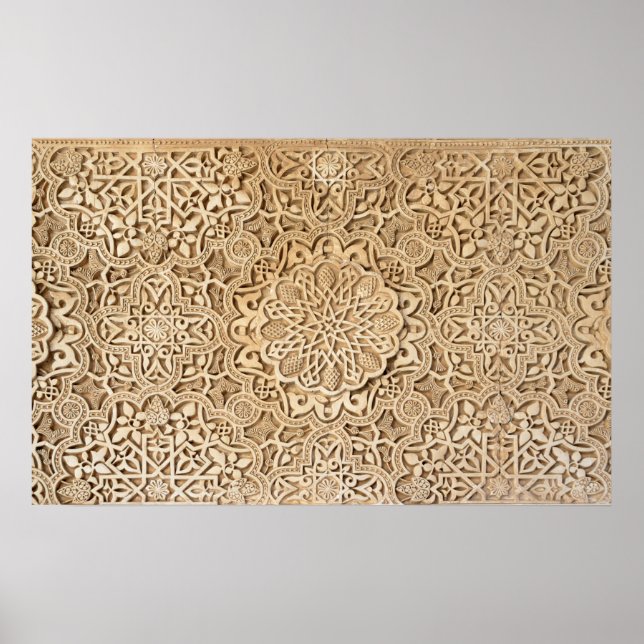 Póster Patrón de Alhambra (Frente)