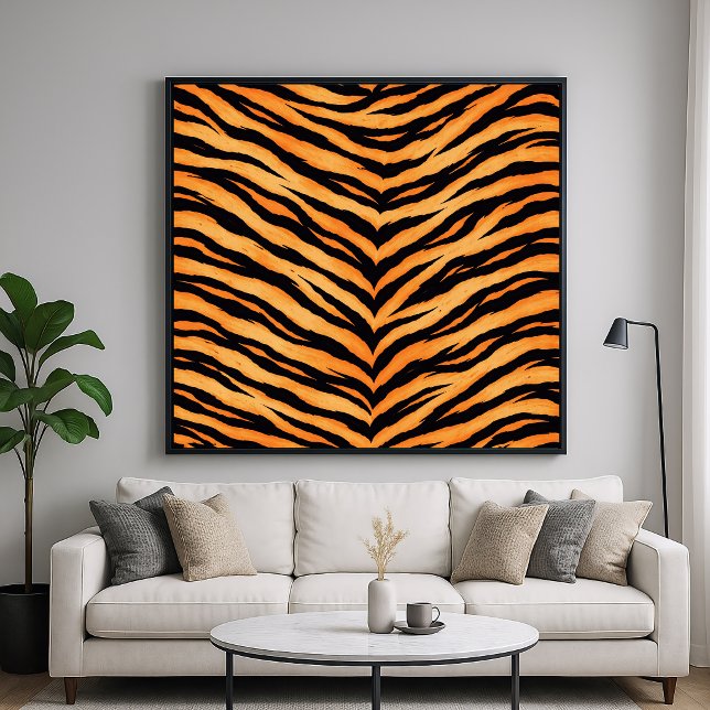 Póster Patrón de animal de tigre de Bengala (Subido por el creador)