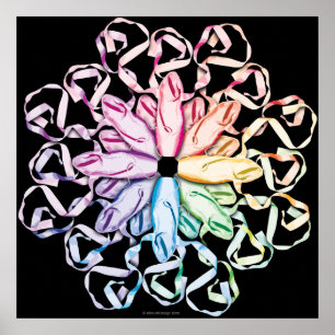 Póster Patrón de ballet (espectral)