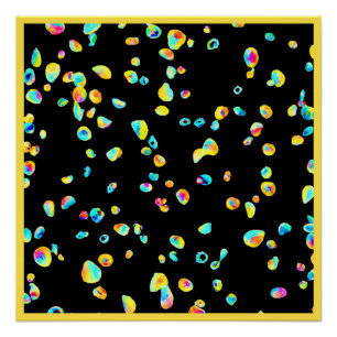 Póster Patrón de color activo