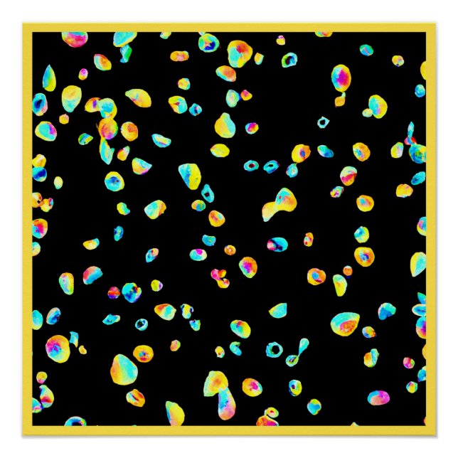 Póster Patrón de color activo (Anverso)