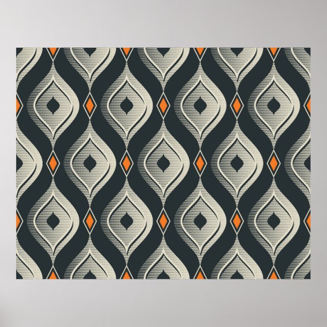 Póster patrón de cosecha ininterrumpida (Frente)