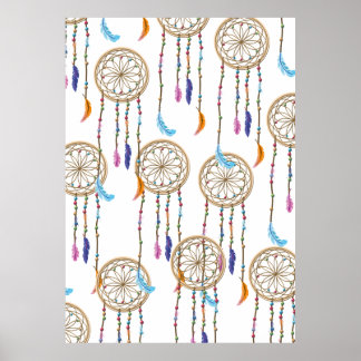 Póster Patrón de Dreamcatcher