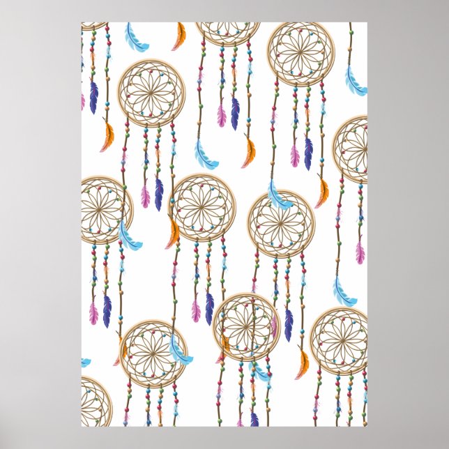 Póster Patrón de Dreamcatcher (Frente)