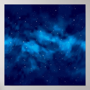 Póster Patrón de espacio