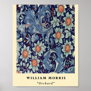 Póster Patrón de frutas de William Morris Orchard