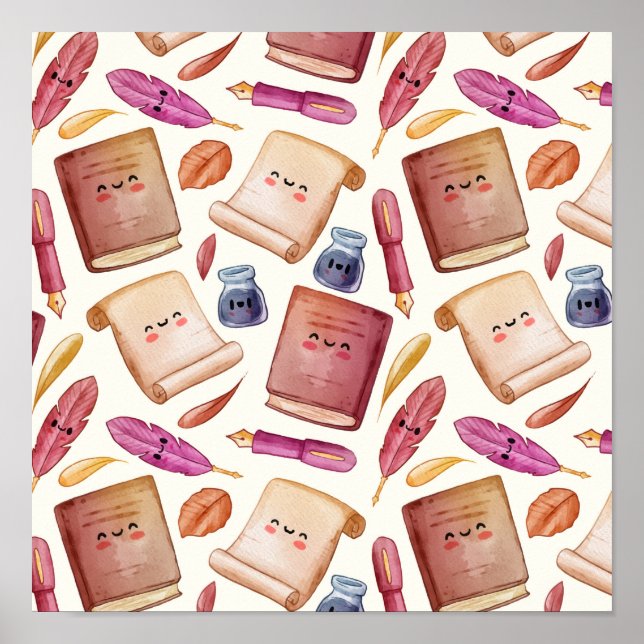 Póster Patrón de libro (Frente)