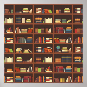 Póster Patrón de libro