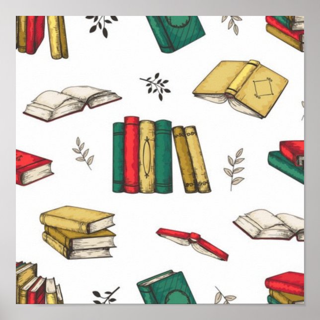 Póster Patrón de libro (Frente)