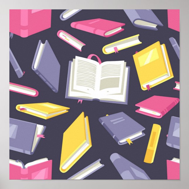 Póster Patrón de libro (Frente)
