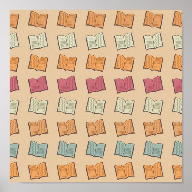 Póster Patrón de libro (Frente)