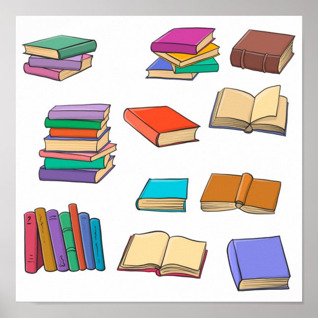 Póster Patrón de libro (Frente)