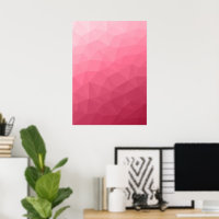Patrón de malla geométrica degradada de luz rosa
