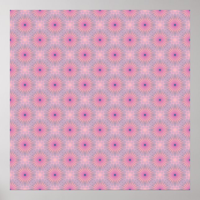 Póster Patrón de Mandala (Frente)