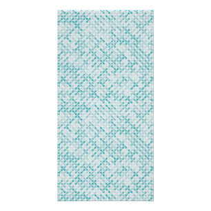 Póster patrón de metabalón azul