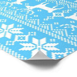 Póster Patrón de navidad 1