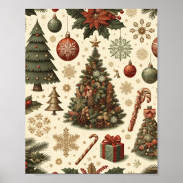 Póster Patrón de navidades